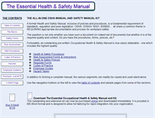 Tablet Screenshot of osha-occupational-health-and-safety.com